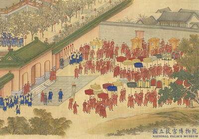 图片[5]-Empress Supervising the Rites of Sericulture-China Archive